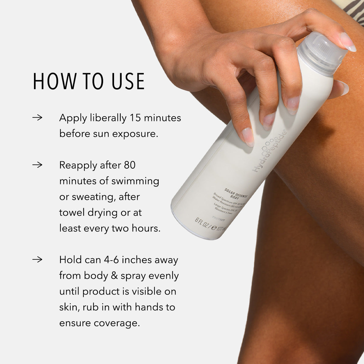 HydroPeptide Solar Defense Body — HydroPeptide