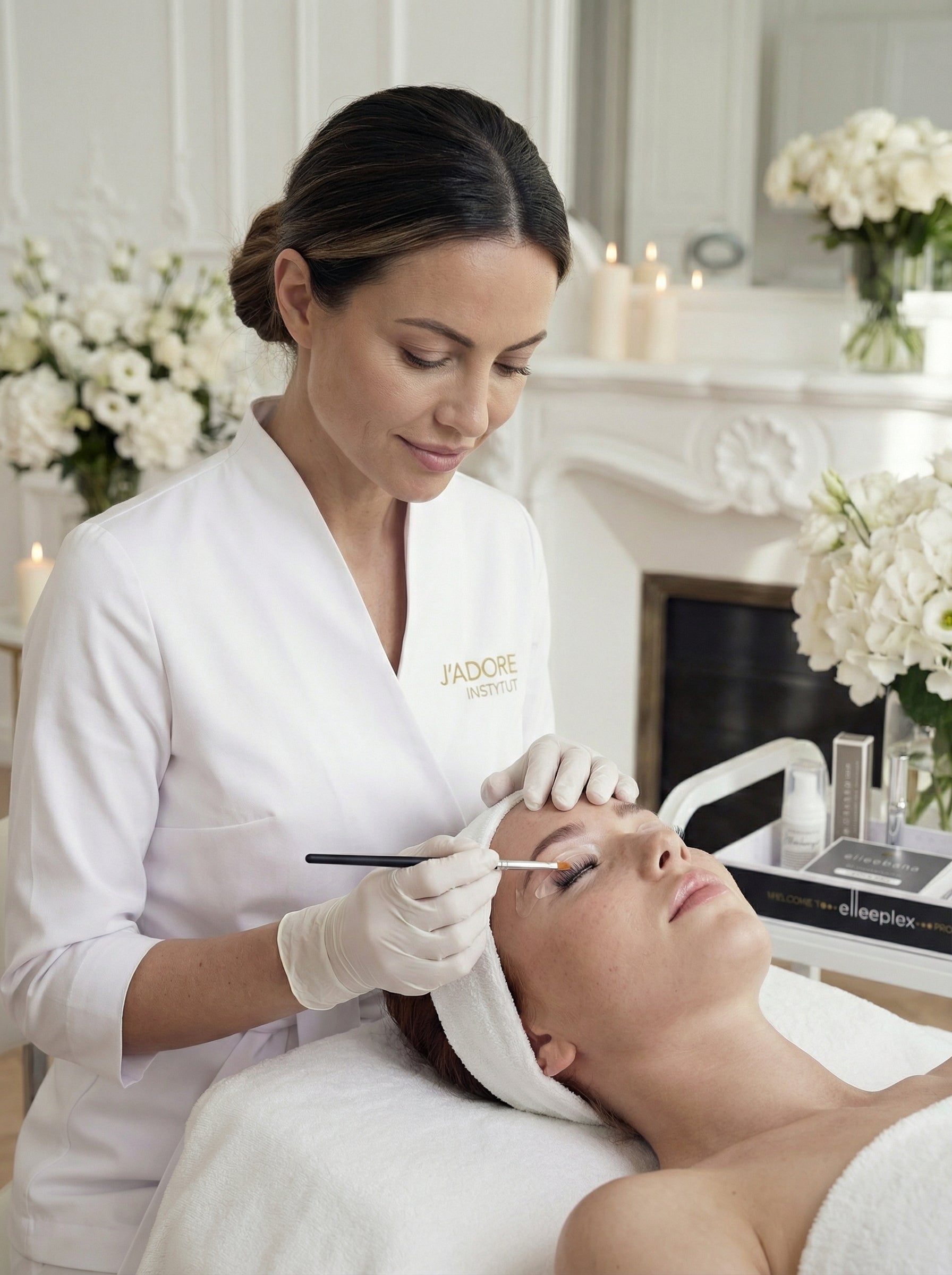 Laminacja rzęs – uniesienie i podkręcenie – zabieg w J'adore Instytut Kraków