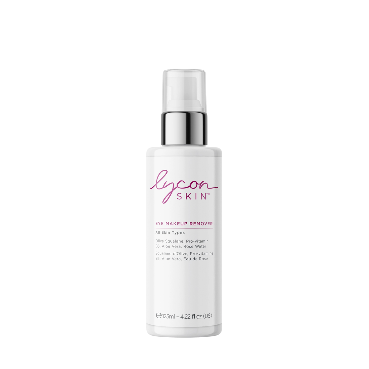 LyconSkin Eye Makeup Remover płyn do demakijażu oczu 125 ml — zdjęcie 2