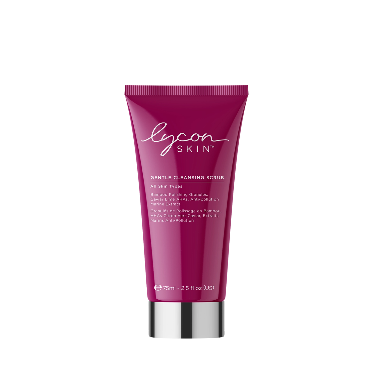 LyconSkin Gentle Cleansing Scrub peeling do twarzy 75 ml — zdjęcie 2