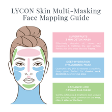 LyconSkin Face Mask Trio maskesett 3 × 50 ml — bilde 9