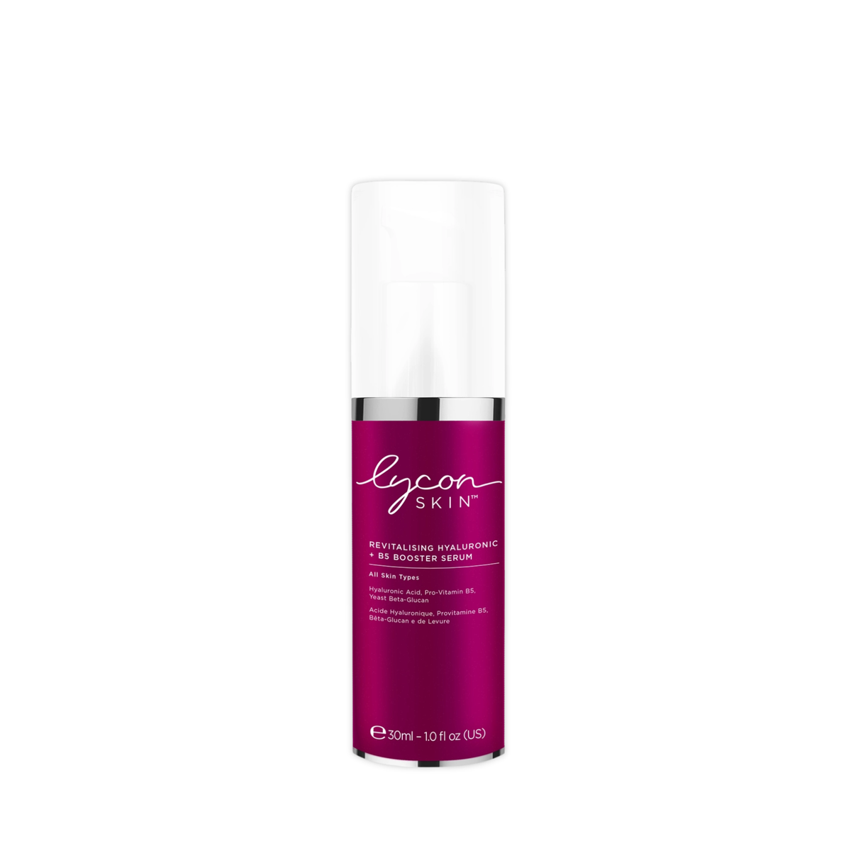LyconSkin Revitalising Hyaluronic + B5 Booster Serum 30 ml — zdjęcie 2