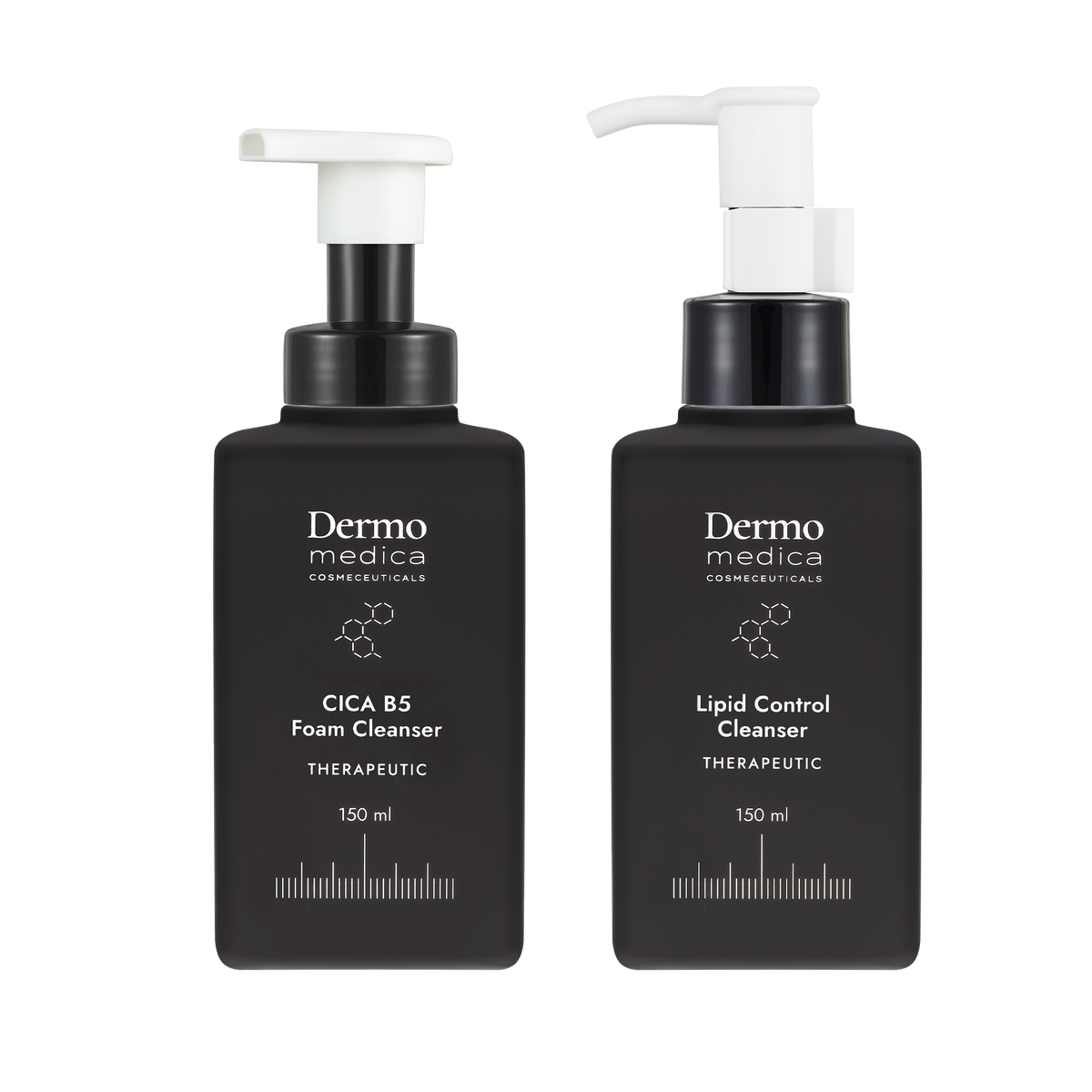 DermoMedica Zestaw Lipid Control Cleanser 150 ml + CICA B5 Foam Cleanser 150 ml