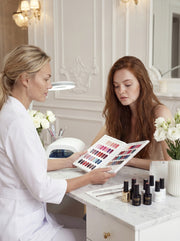 Manicure żelowy – stylizacja paznokci – efekty zabiegu w salonie J'adore