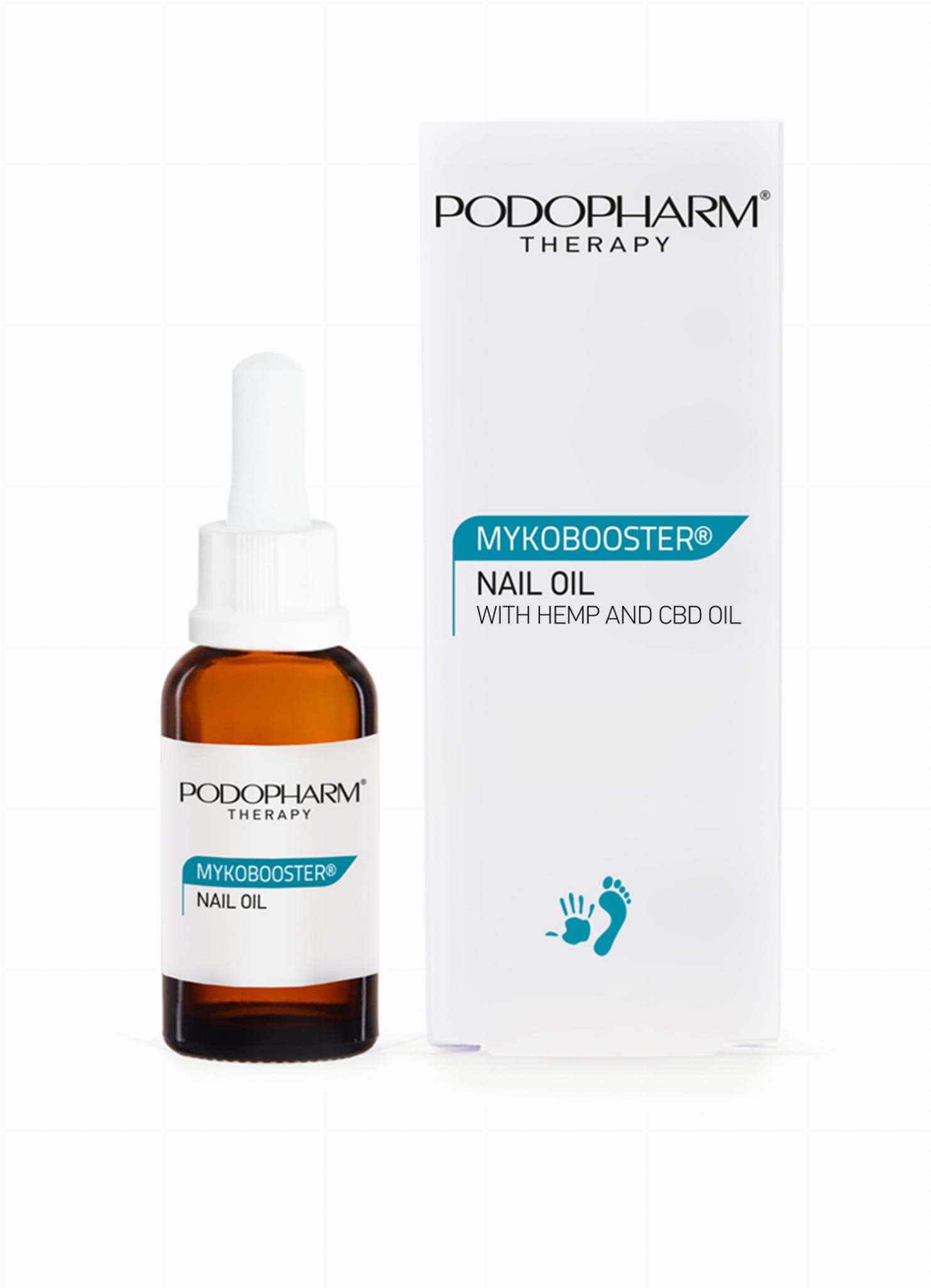 MYKOBOOSTER® Olejek do paznokci — element zestawu PODOPHARM Zestaw: Kontynuacja terapii grzybicy paznokci