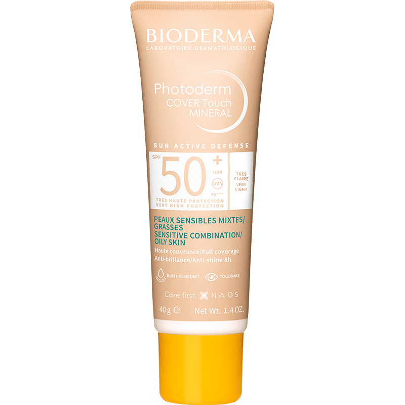 Bioderma Photoderm COVER Touch Mineral SPF 50+ bardzo jasny 40 g — zdjęcie 4