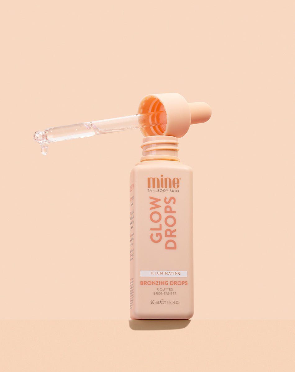MineTan Glow Drops — Rozświetlające Krople Samoopalające 40 ml