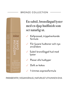 MineTan Medium Dark — Mousse Autobronzante 200 ml — zdjęcie 2