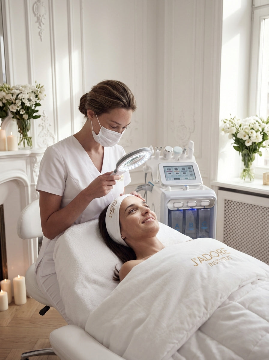 Peeling kawitacyjny – głębokie oczyszczanie – efekty zabiegu w salonie J'adore