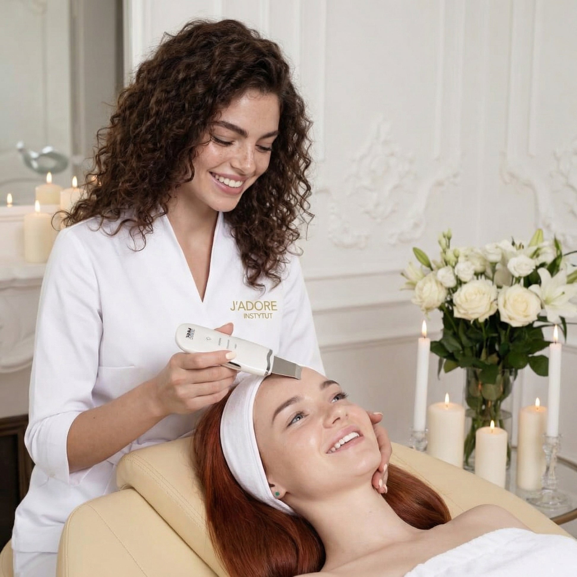 Peeling kawitacyjny – głębokie oczyszczanie – profesjonalny zabieg w J'adore Warszawa