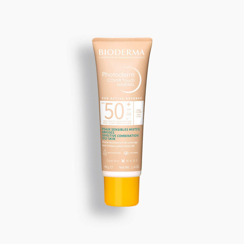 Bioderma Photoderm COVER Touch Mineral SPF 50+ bardzo jasny 40 g — zdjęcie 1