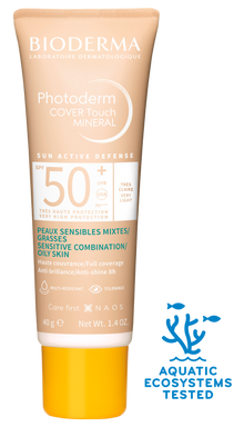 Bioderma Photoderm COVER Touch Mineral SPF 50+ bardzo jasny 40 g — zdjęcie 3