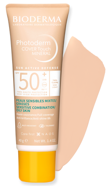 Bioderma Photoderm COVER Touch Mineral SPF 50+ bardzo jasny 40 g — zdjęcie 2