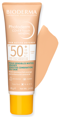 Bioderma Photoderm COVER Touch Mineral SPF 50+ jasny 40 g — foto 2