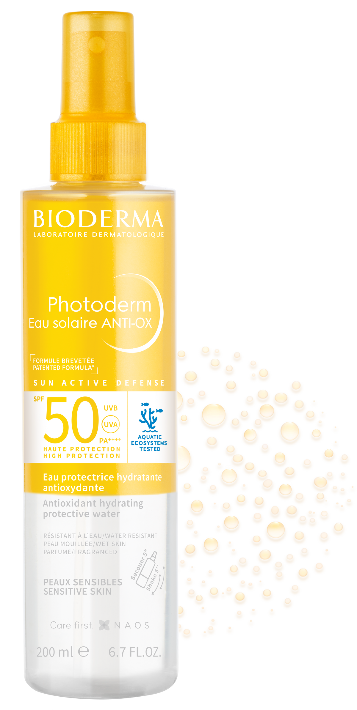 Bioderma Photoderm Eau Solaire Anti-Ox SPF 50 200 ml — zdjęcie 3