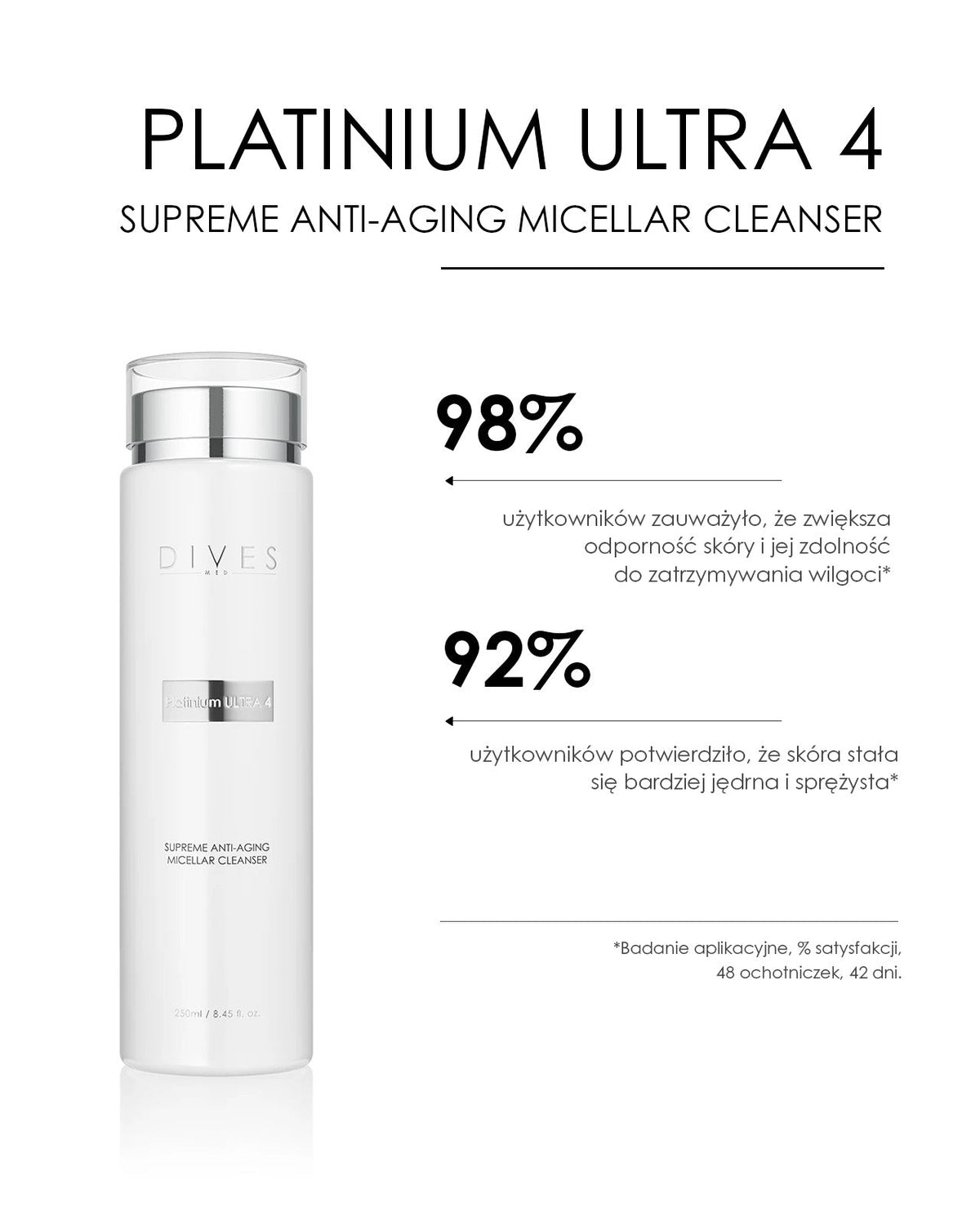 DIVES PLATINIUM ULTRA-4 Supreme Anti-Aging Micellar Cleanser – DIVES MED