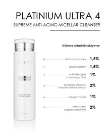 DIVES PLATINIUM ULTRA-4 Supreme Anti-Aging Micellar Cleanser — zdjęcie 3