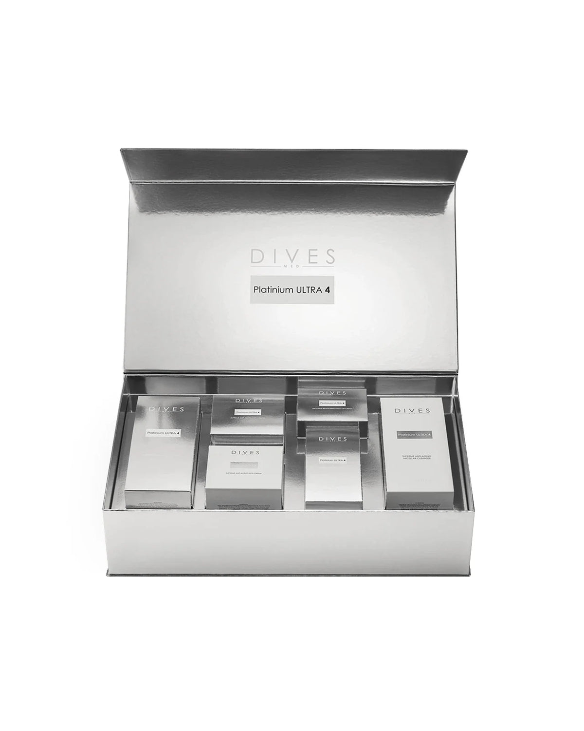 DIVES PLATINIUM ULTRA-4 Supreme Anti-Aging Set Large (6 produktów) – DIVES MED
