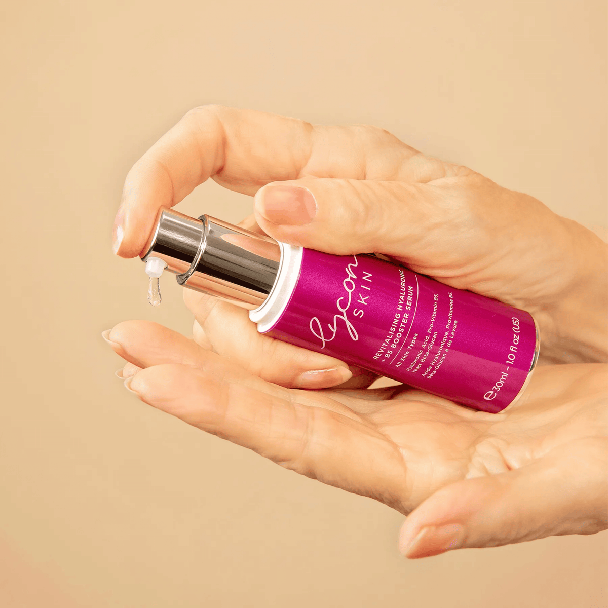 LyconSkin Revitalising Hyaluronic + B5 Booster Serum 30 ml — zdjęcie 4