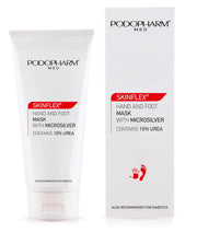 SKINFLEX Maska do dłoni i stóp z mikrosrebrem — PODOPHARM (zdjęcie poglądowe opakowania 100 ml)