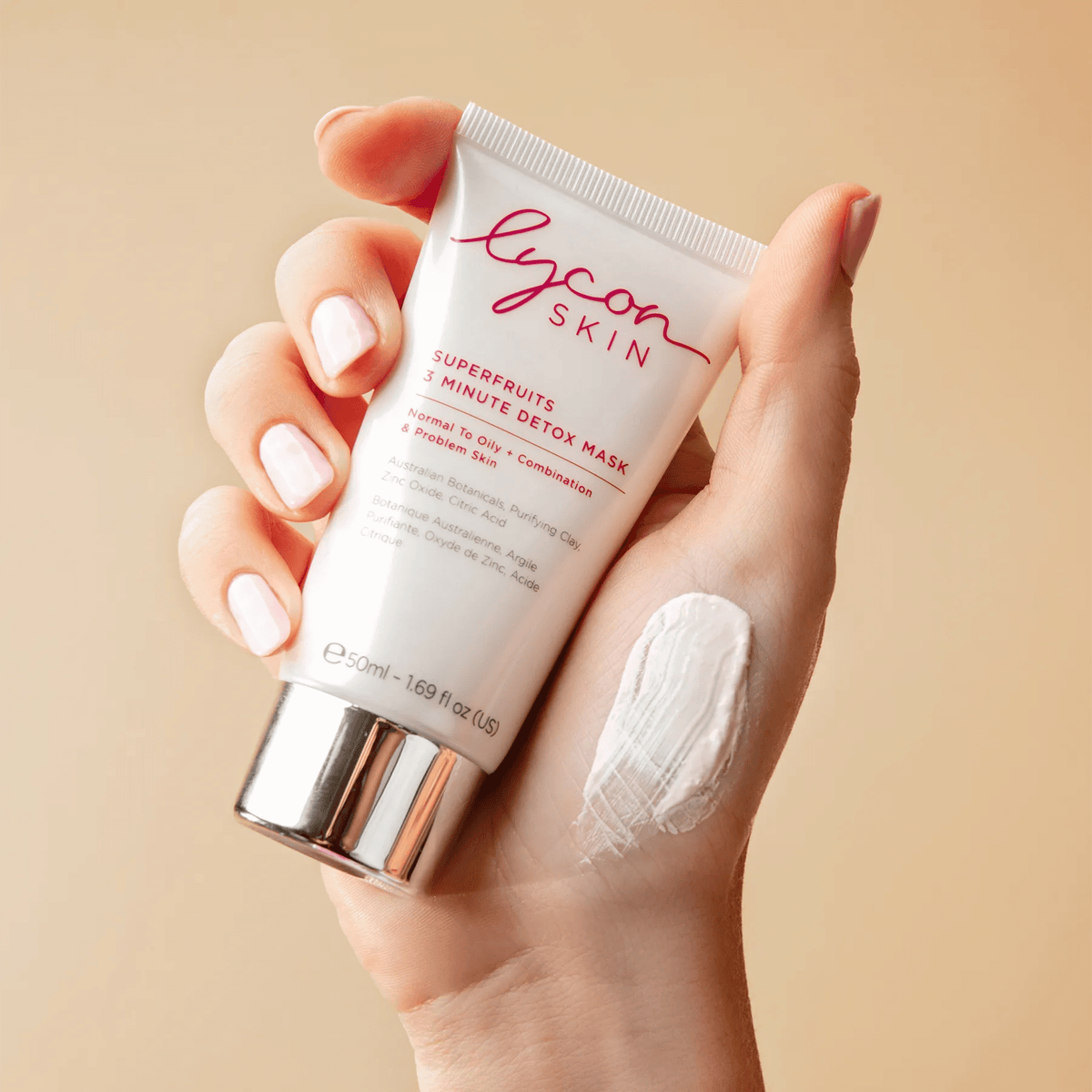 LyconSkin Superfruits 3 Minute Detox Mask maska oczyszczająca 50 ml — zdjęcie 3