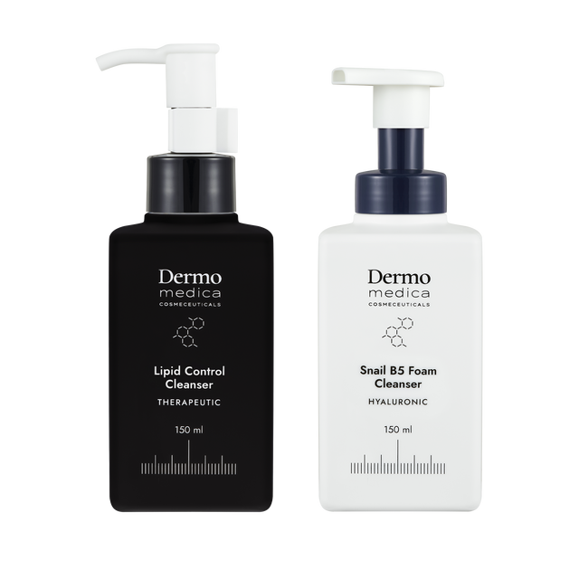 DermoMedica Set Lipid Control Cleanser 150 ml + Snail B5 Foam Cleanser 150 ml