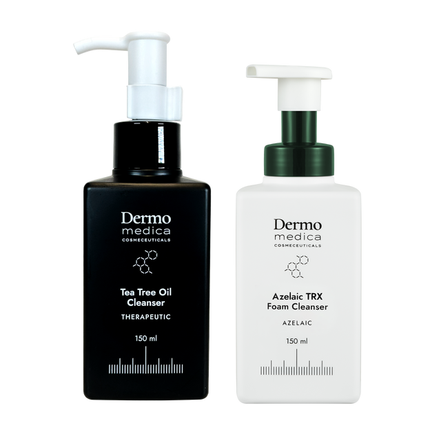 DermoMedica Set Tea Tree Oil Cleanser 150 ml + Azelaic TRX Foam Cleanser 150 ml