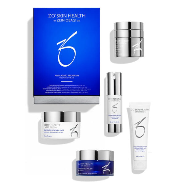 ZO Skin Health Aggressive Anti-Aging Program - Zestaw 6 Produktów Przeciwzmarszczkowych