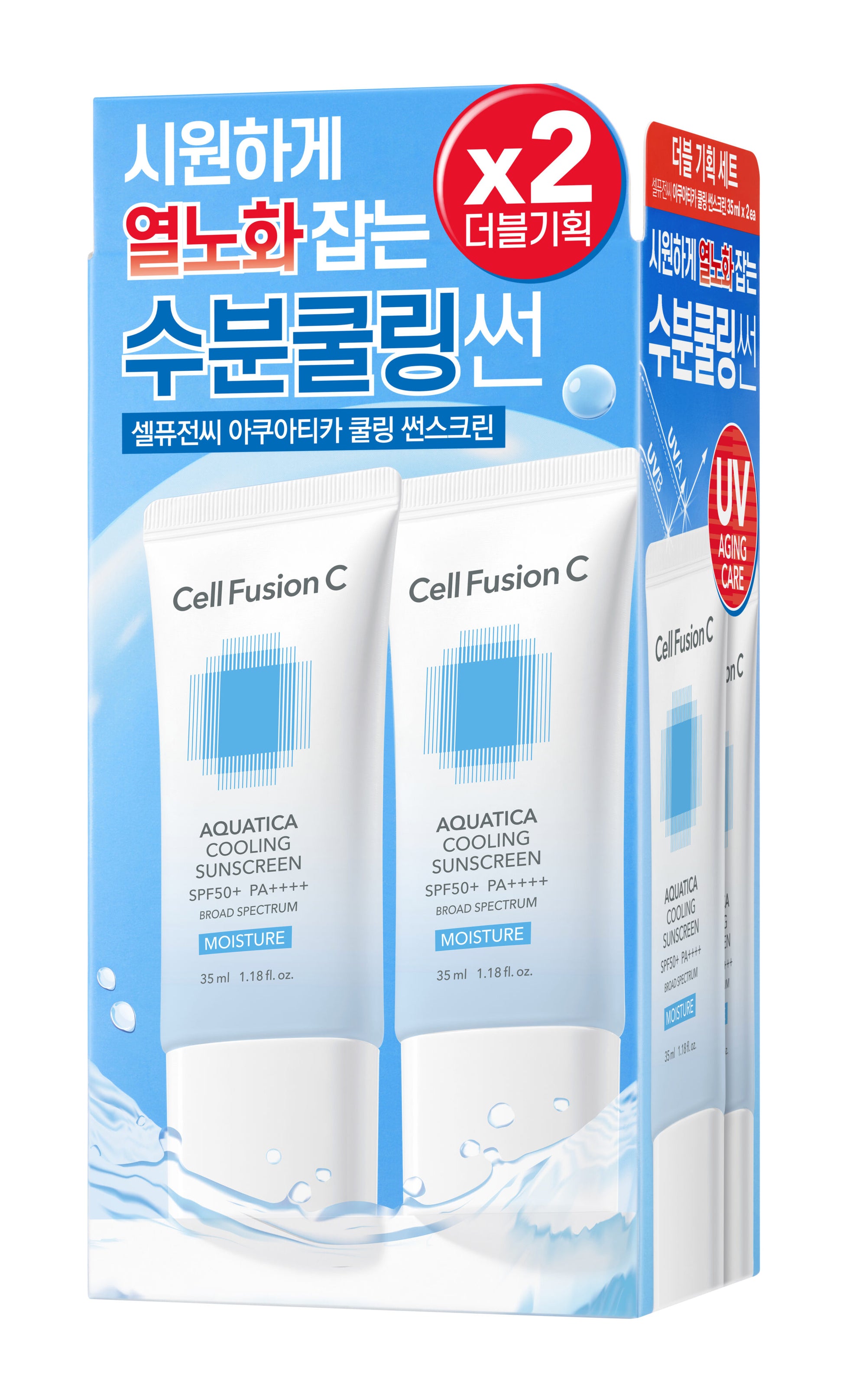 Aquatica Cooling Sunscreen SPF50+ PA++++