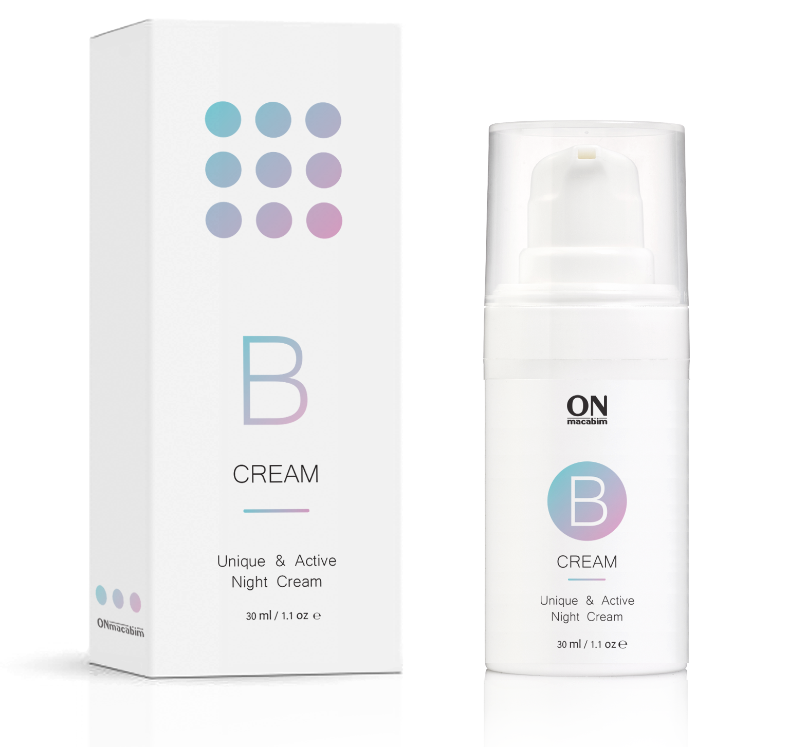 ONmacabim B-Cream — krem nocny dla skóry problematycznej z trądzikiem