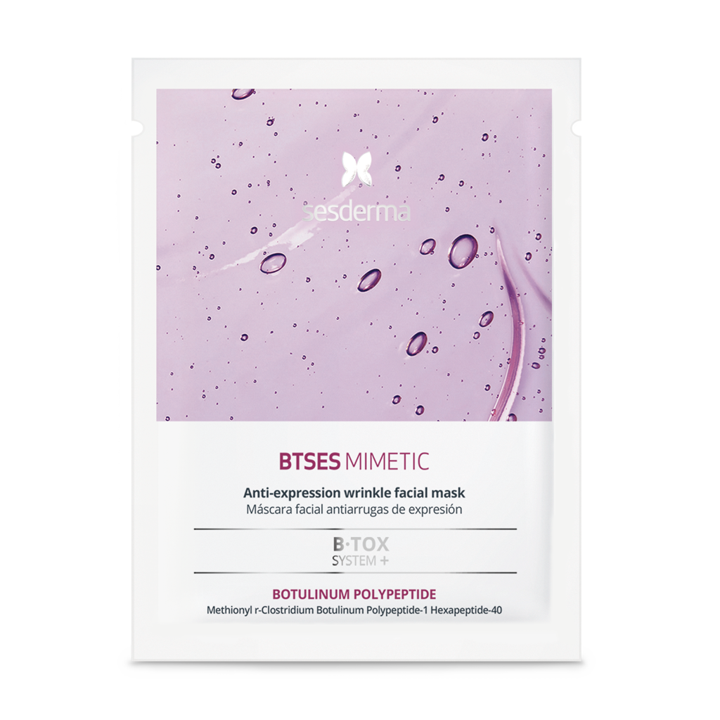 BTSES MIMETIC Maska do twarzy przeciw zmarszczkom mimicznym 5 szt.