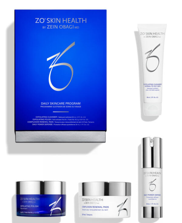 ZO Skin Health Daily Skincare Program - Zestaw Codziennej Pielęgnacji Skóry (4 Produkty)