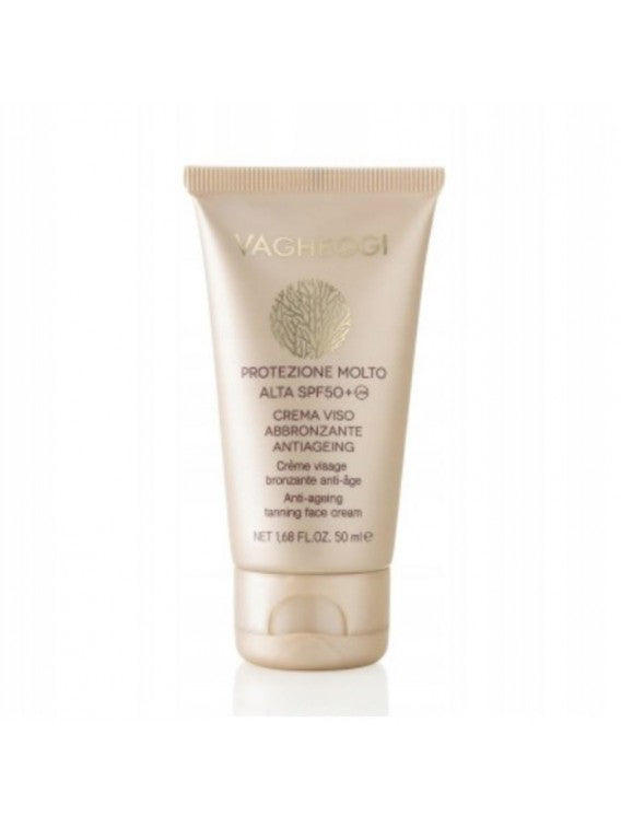Vagheggi Anti Ageing Tanning Face Cream SPF 50