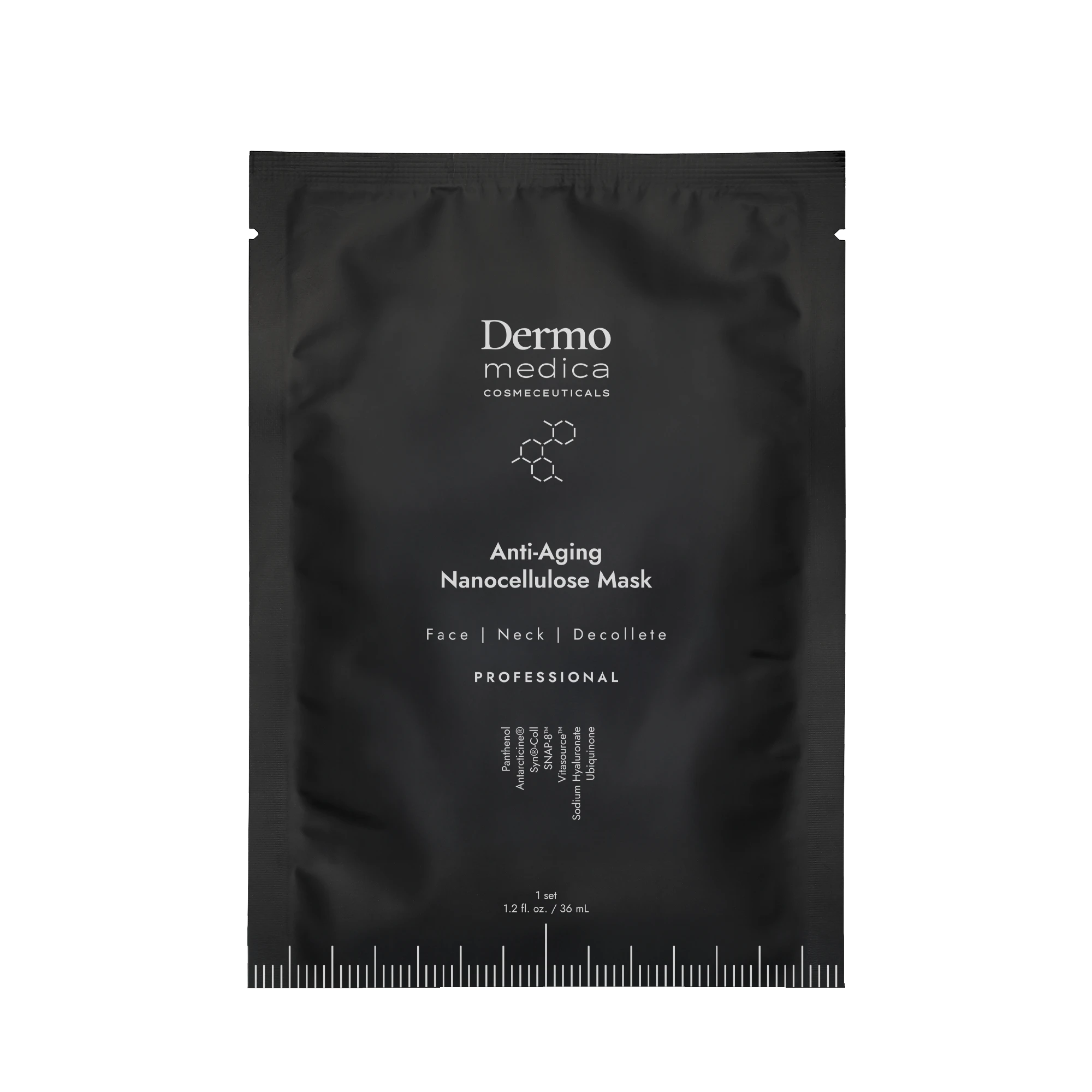 DermoMedica Anti-Aging Nanocellulose Mask / Face / Neck / Decollete