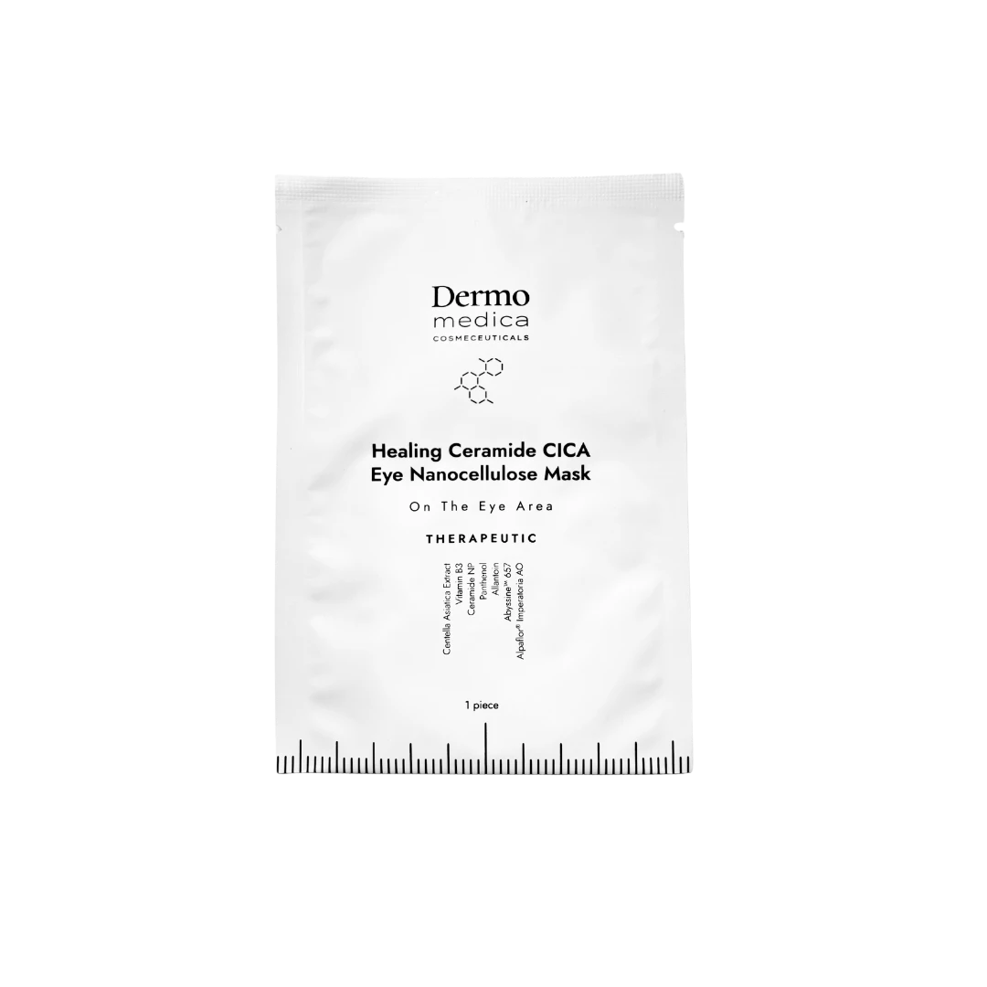 DermoMedica Healing Ceramide CICA Eye Nanocellulose Mask / On the Eye Area