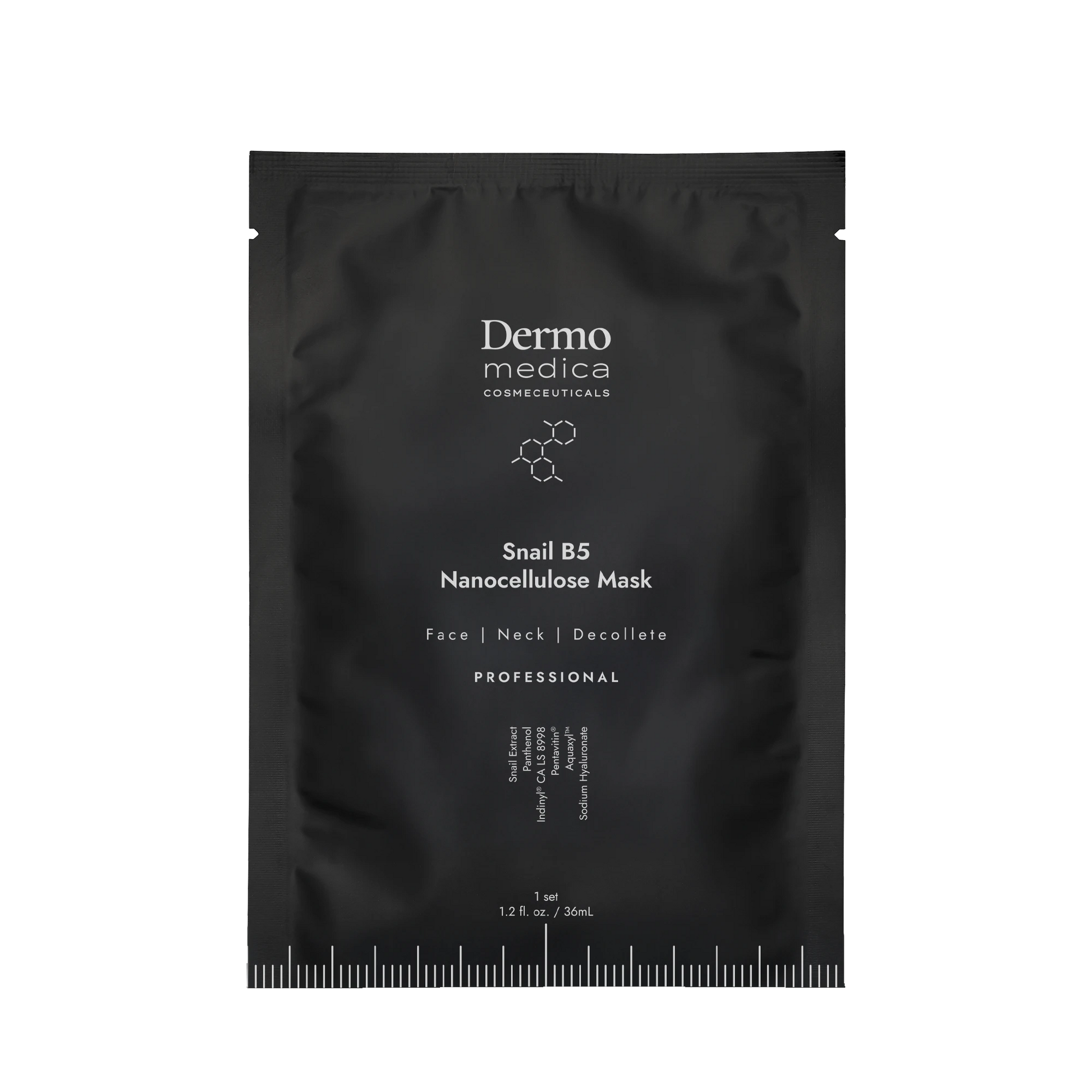 DermoMedica Snail B5 Nanocellulose Mask / Face / Neck / Decollete