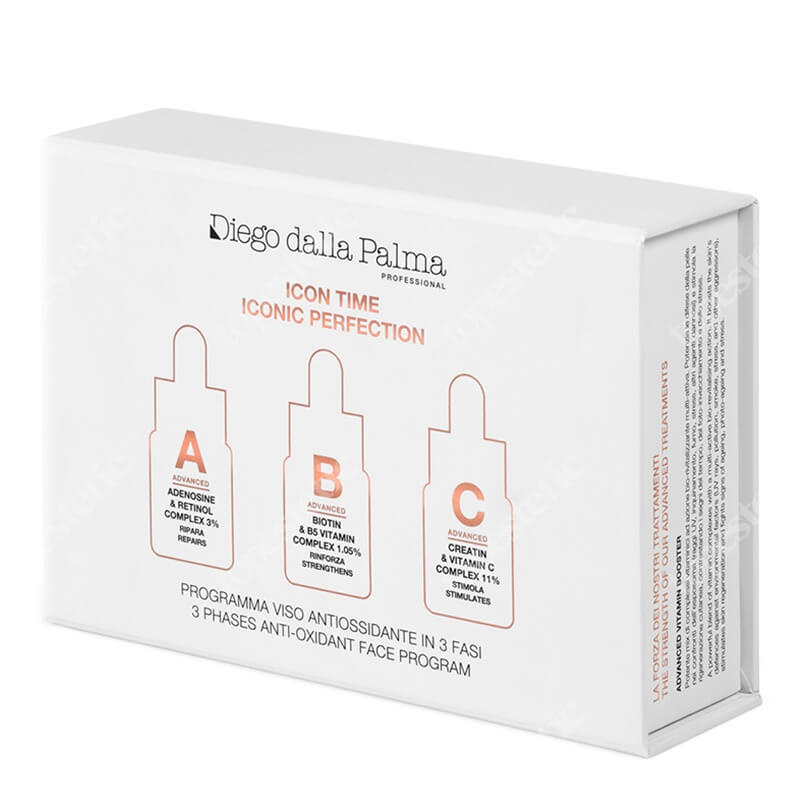 Diego dalla Palma PERFECTION ABC 30-dniowy program antyoksydacyjny - 3 PHASES ANTI-OXIDANT FACE PROGRAM 3x15 ml