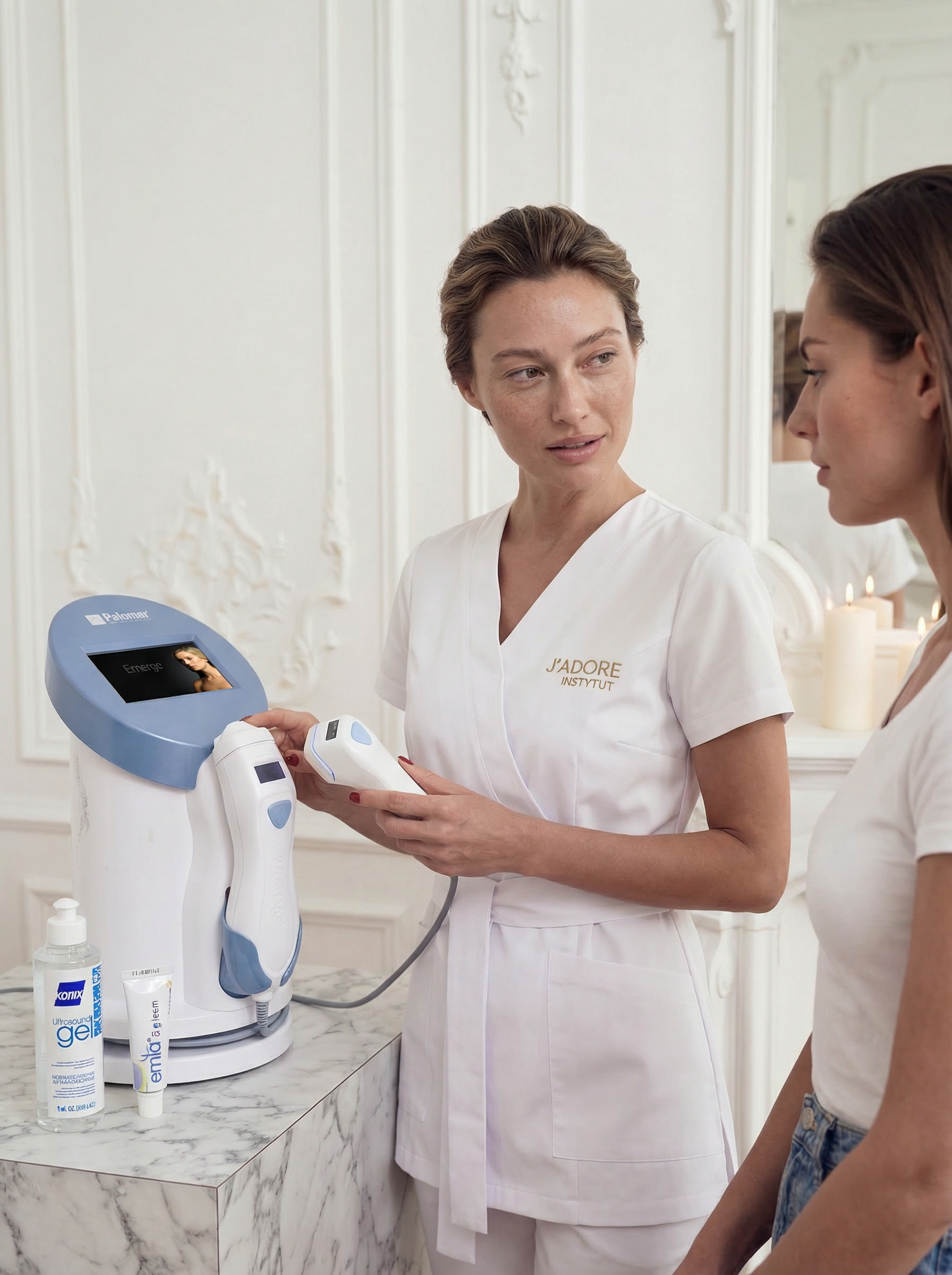 Emerge laser frakcyjny subablacyjny – procedura w gabinecie kosmetycznym J'adore Instytut