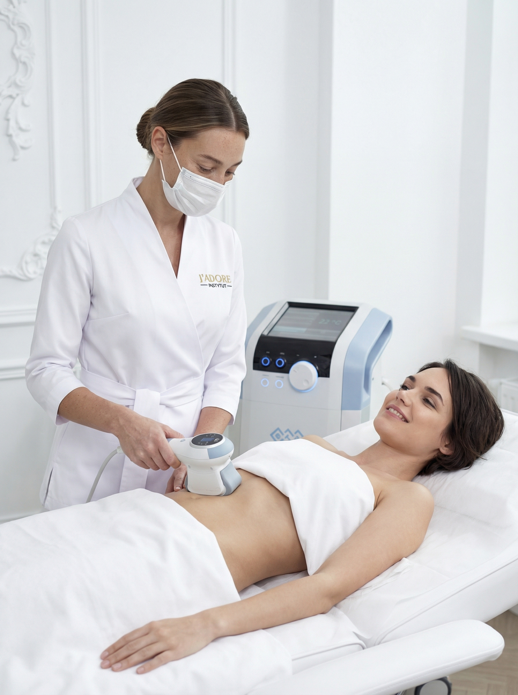 EMTONE BTL – procedura w gabinecie kosmetycznym J'adore Instytut