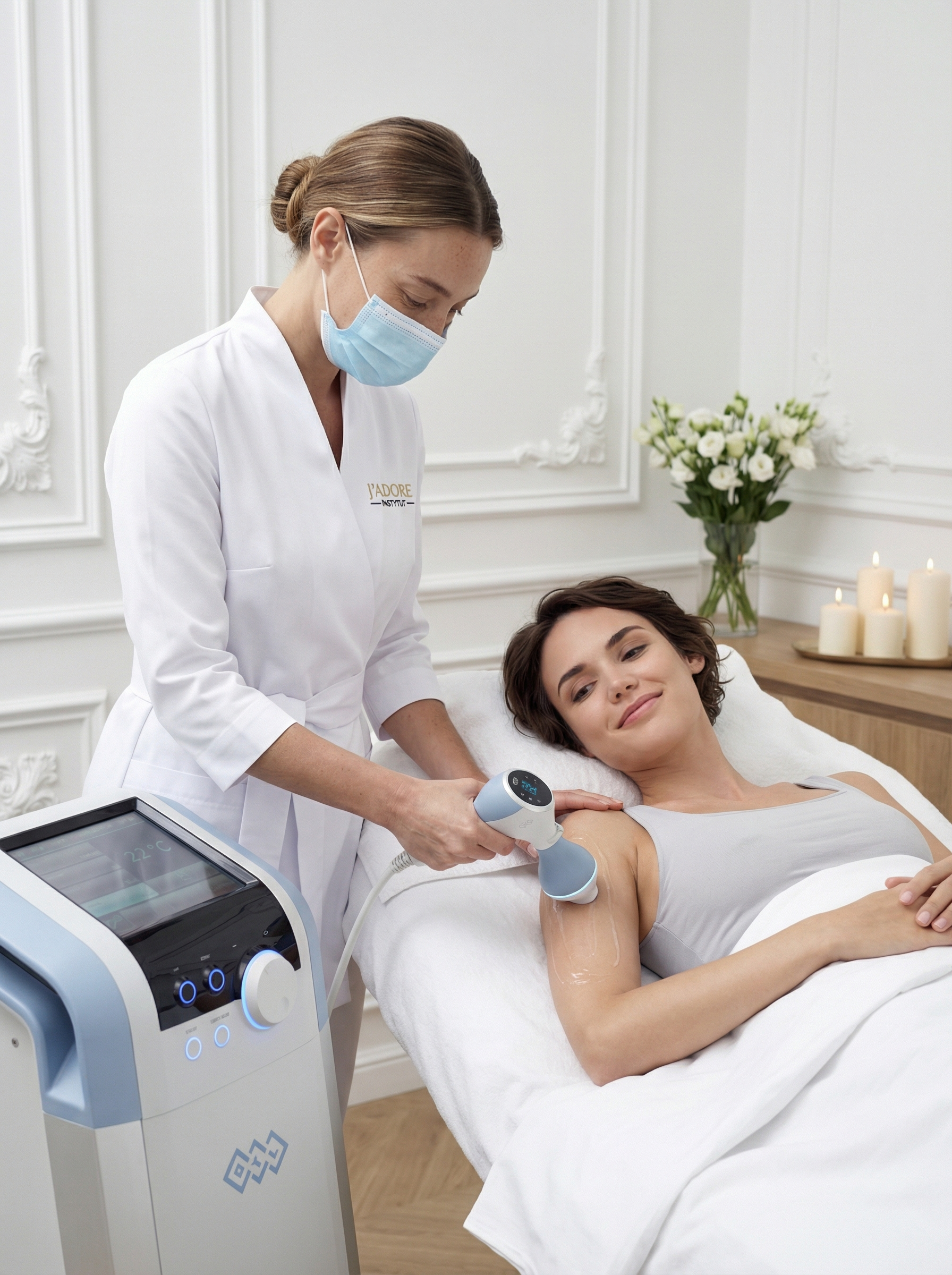 EMTONE BTL – efekty zabiegu w salonie J'adore