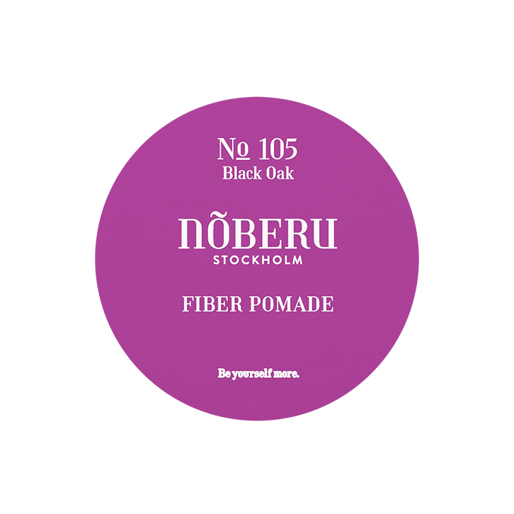 Nõberu Fiber Pomade – Black Oak 90 ml