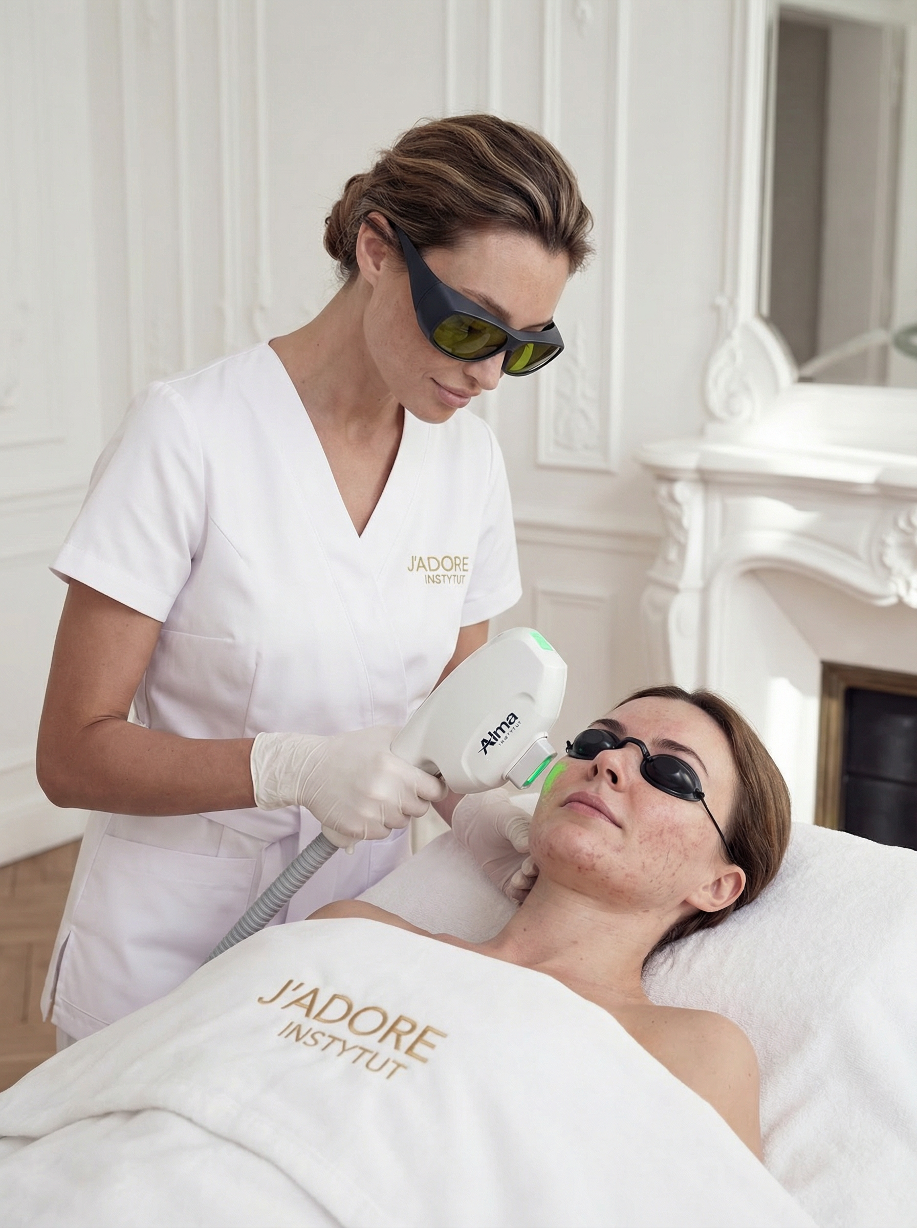 Fotoodmładzanie Dye-VL Alma Harmony – efekty zabiegu w salonie J'adore