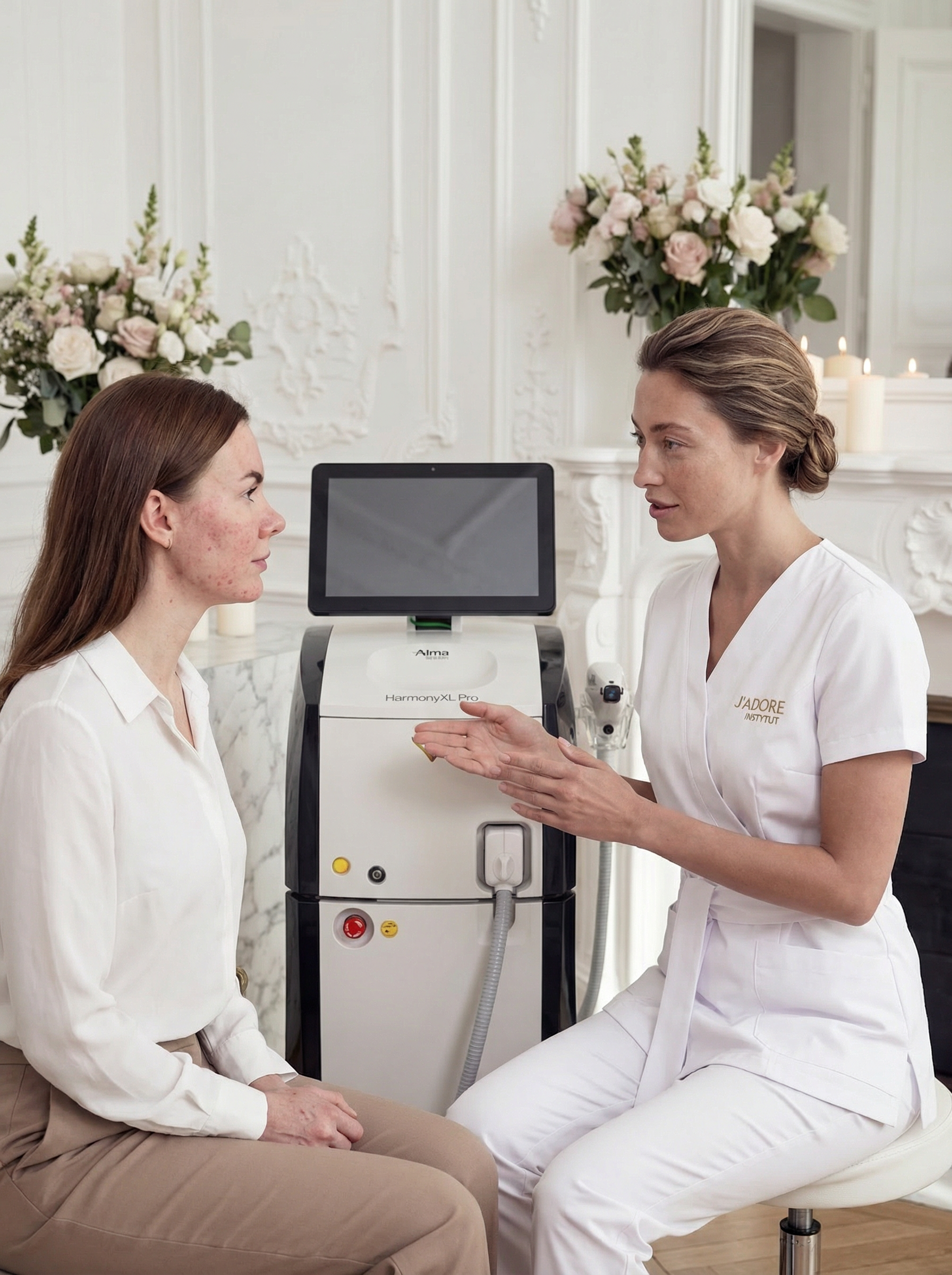 Fotoodmładzanie Dye-VL Alma Harmony – zabieg w J'adore Instytut Kraków