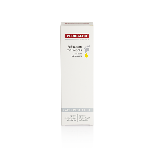 Pedibaehr regenererende og fuktighetsgivende fotbalsam med propolis 500 ml