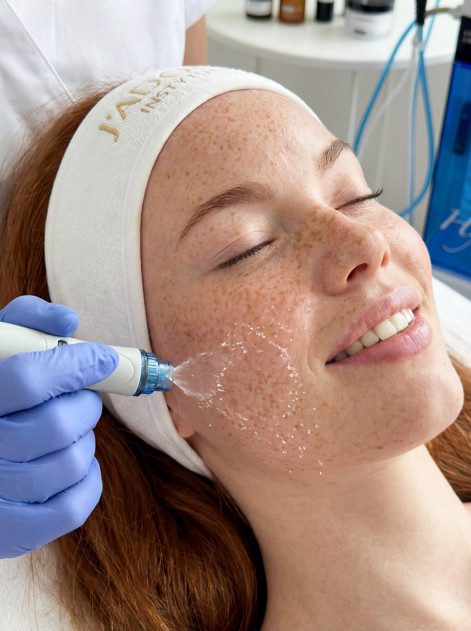 Infuzja tlenowa – nawilżenie skóry – profesjonalny zabieg w J'adore Warszawa