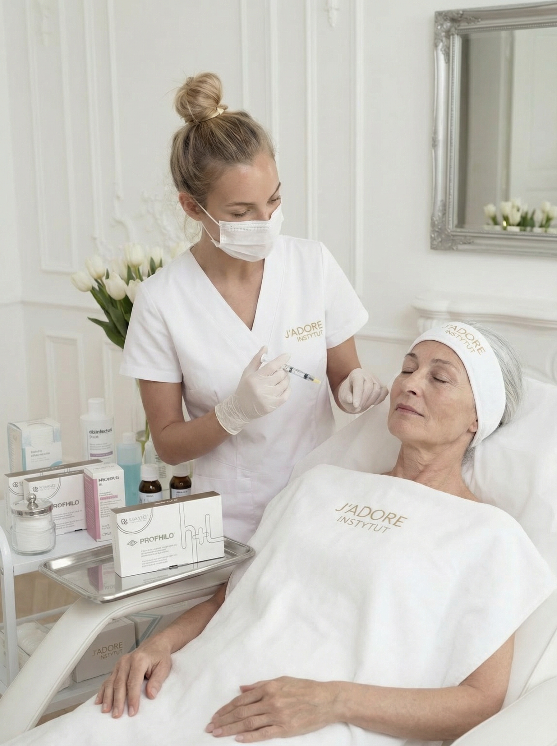 MEZOTERAPIA IGŁOWA OKOLICE OCZU – procedura w gabinecie kosmetycznym J'adore Instytut