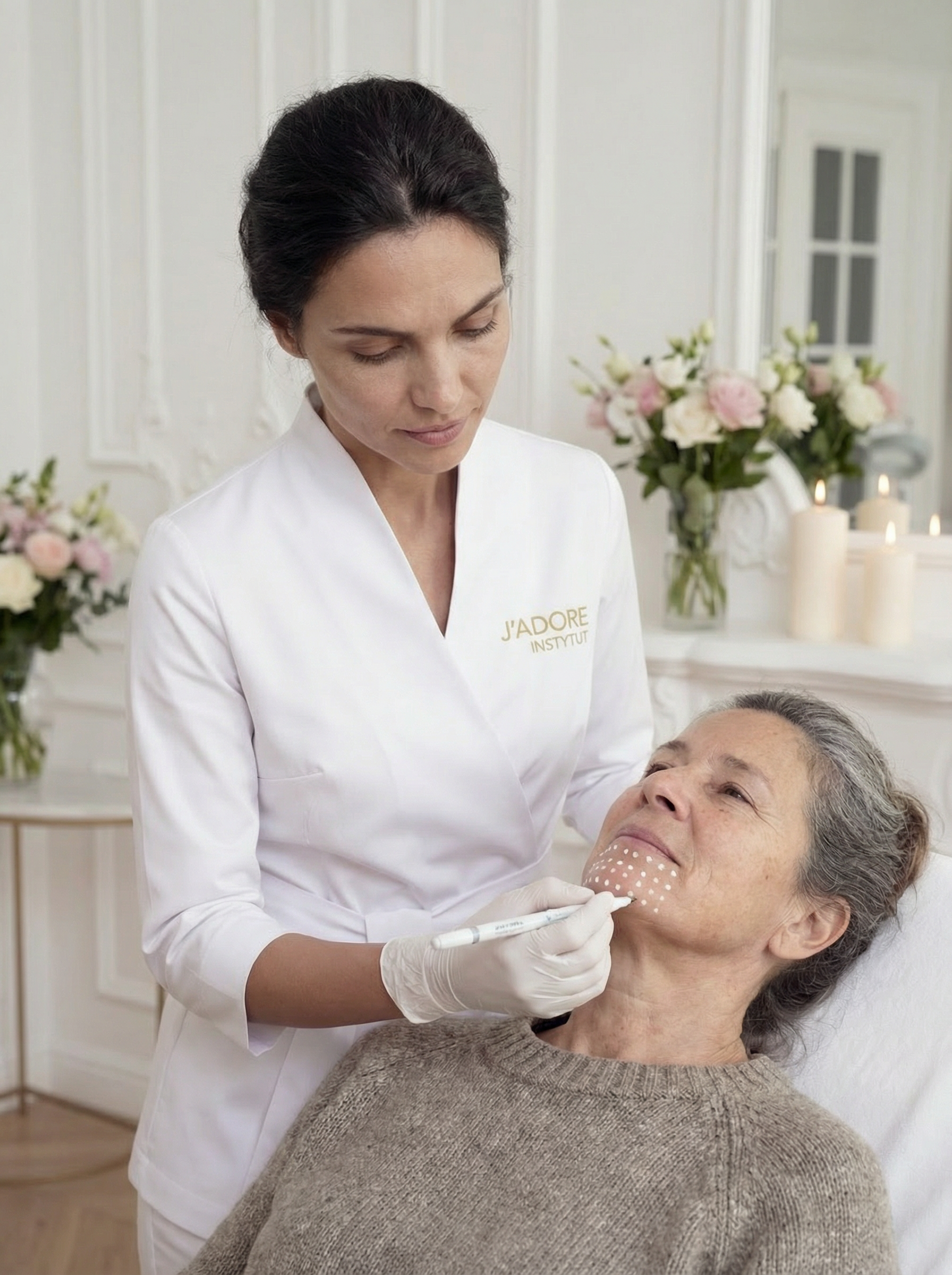 AQUASHINE – efekty zabiegu w salonie J'adore