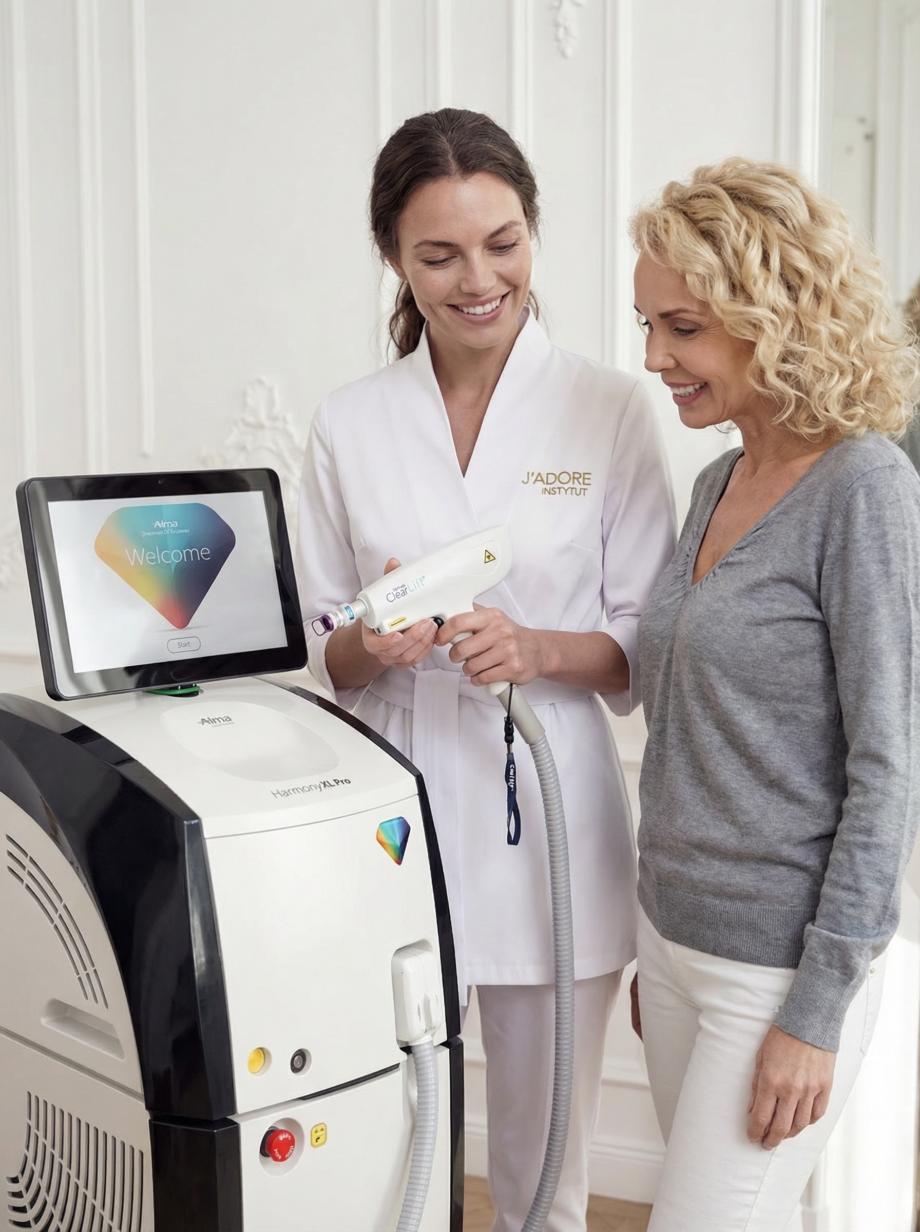 CLEARLIFT – efekty zabiegu w salonie J'adore