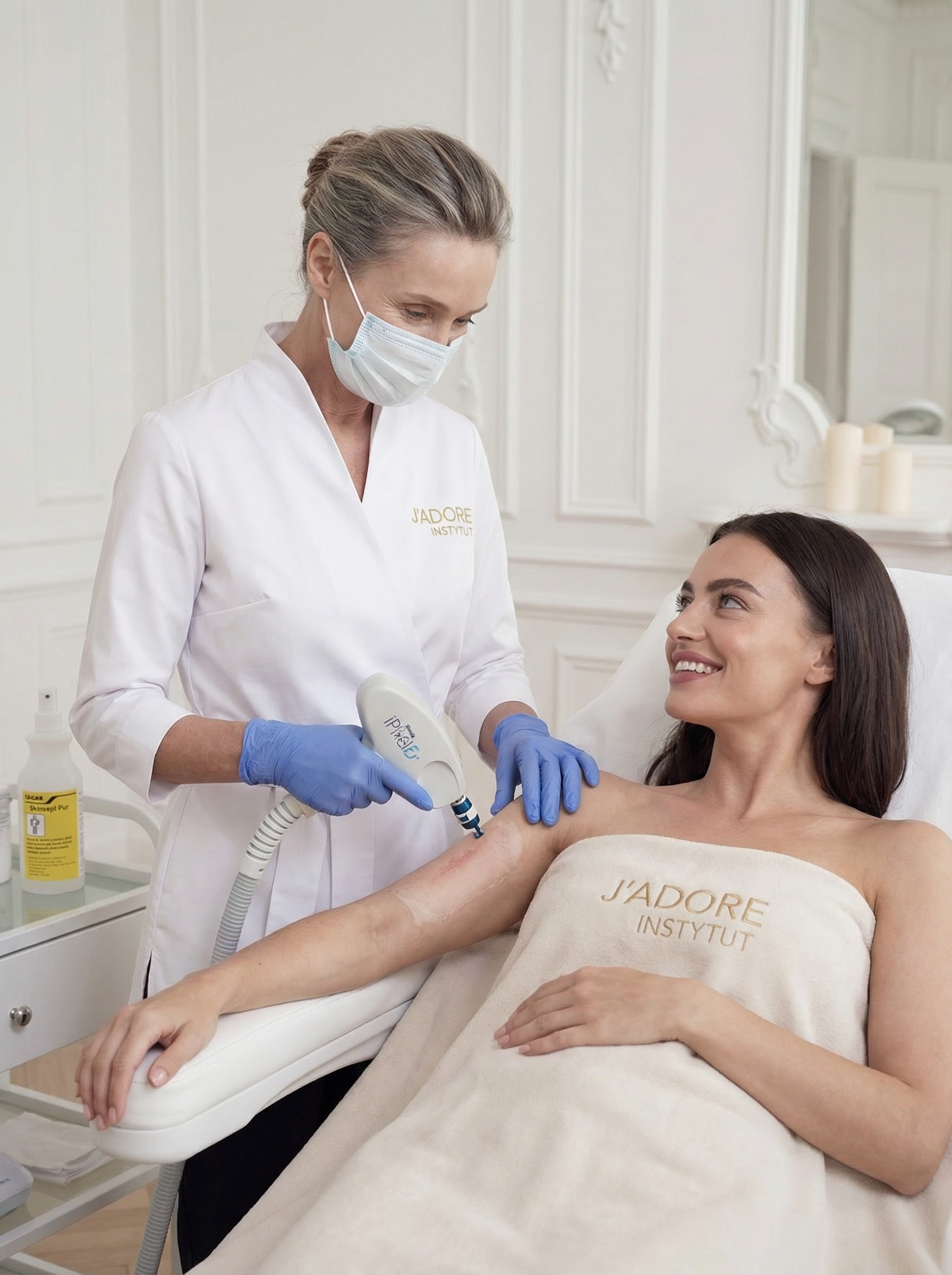 Q-Switch usuwanie makijażu permanentnego brwi – profesjonalny zabieg w J'adore Warszawa