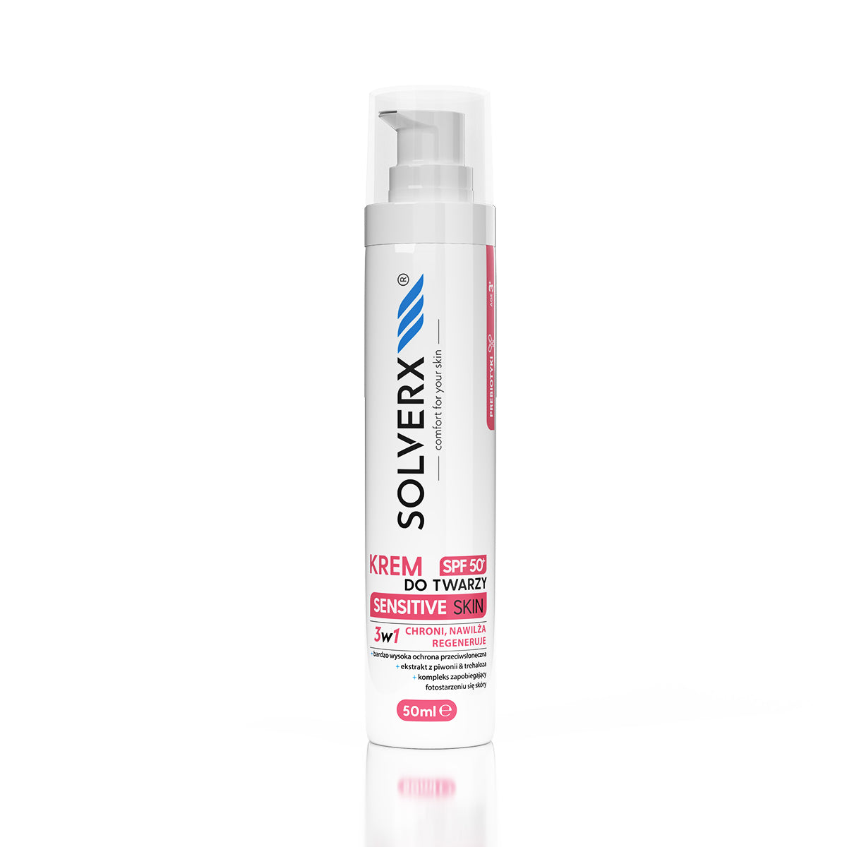 Krem do twarzy z SPF 50+ Sensitive Skin